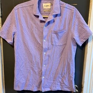 Goodfellow & Co Men's Light Purple Casual Button Down Shirt